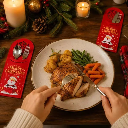 Christmas Cutlery Holders