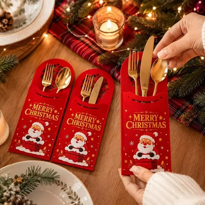Christmas Cutlery Holders