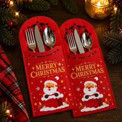 Christmas Cutlery Holders
